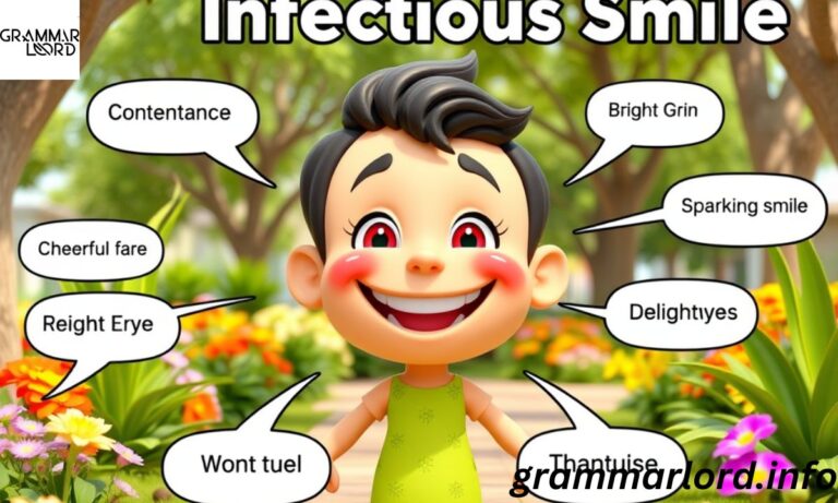 Other Ways to Say “Infectious Smile”