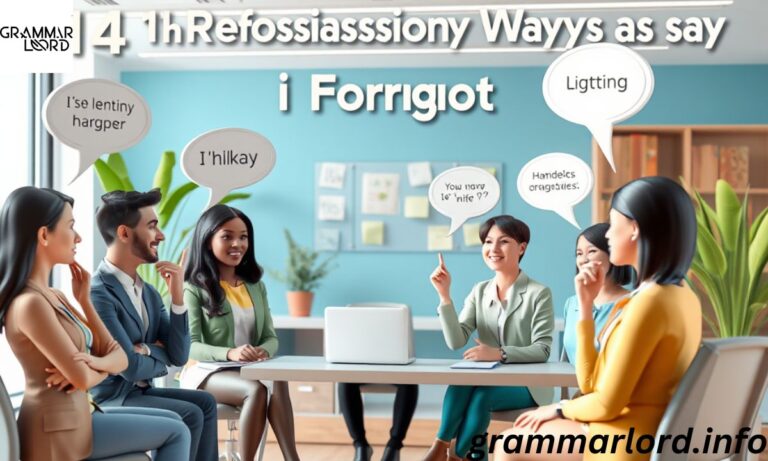 _Professional Ways to Say “I Forgot”