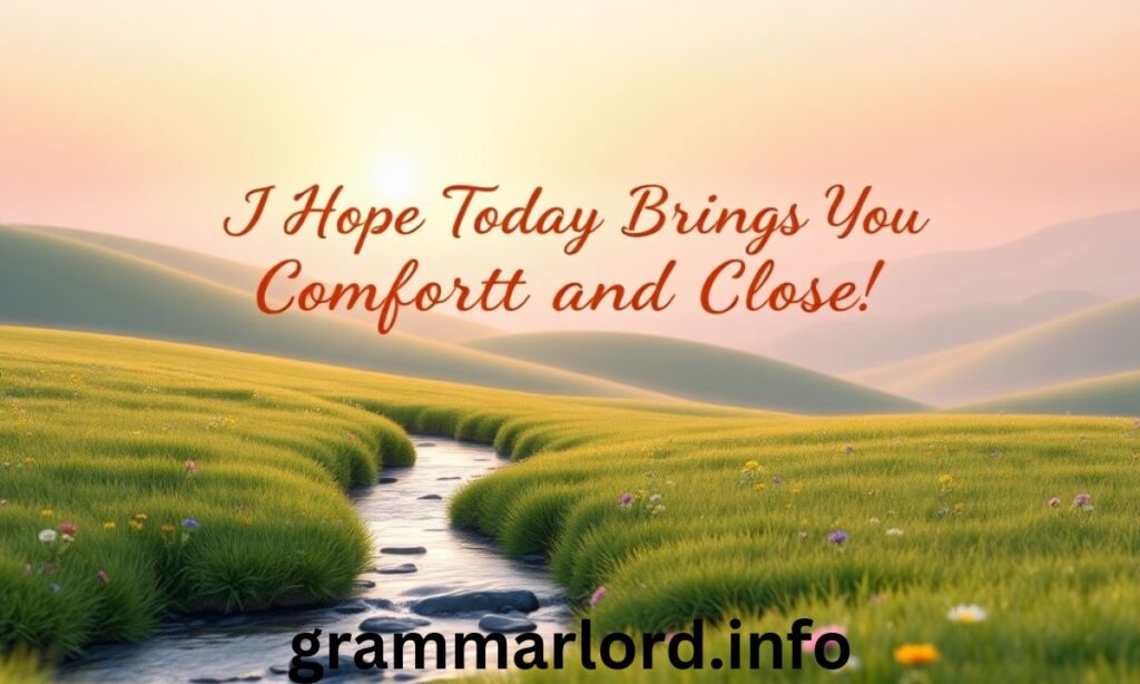 _I Hope Today Brings You Comfort and Closure