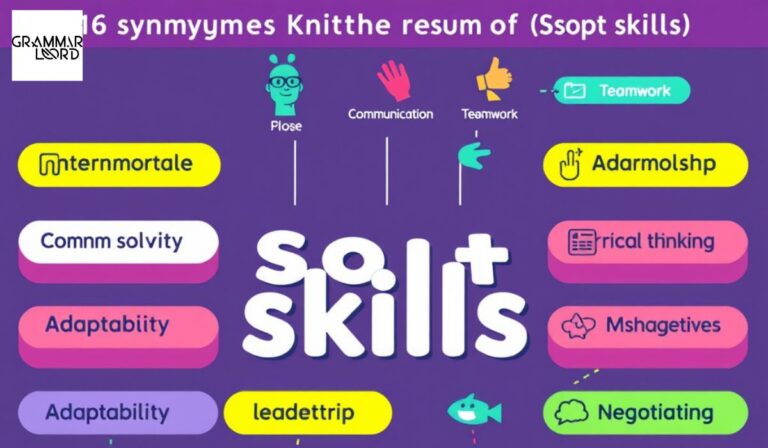 16 Synonyms for “Soft Skills” on Your Resume